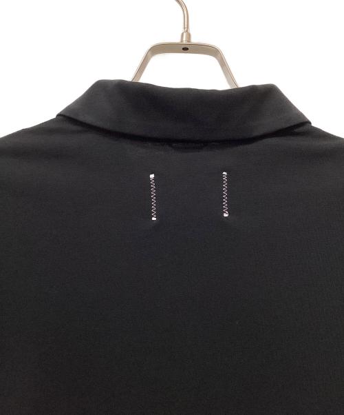 REIGNING CHAMP（レイニングチャンプ）REIGNING CHAMP (レイニングチャンプ) Miura Scratch Polo ブラック サイズ:LARGEの古着・服飾アイテム