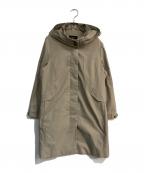 UNTITLEDアンタイトル）の古着「中綿ライナー付き2WAYフーデットコート」｜ベージュ