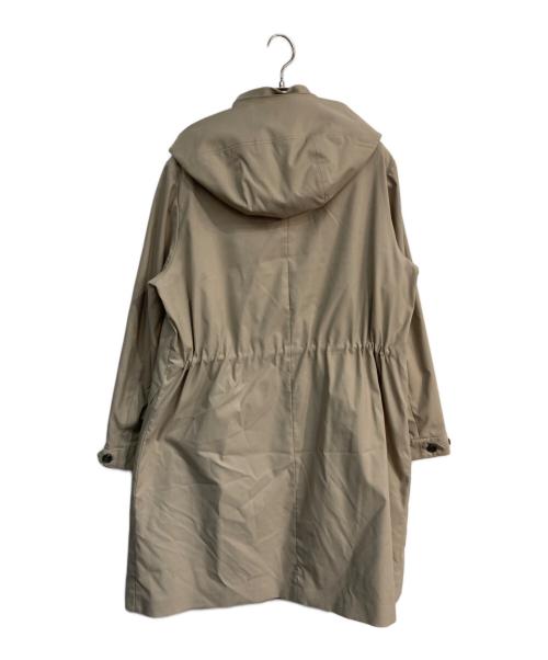 UNTITLED（アンタイトル）UNTITLED (アンタイトル) 中綿ライナー付き2WAYフーデットコート ベージュ サイズ:42の古着・服飾アイテム
