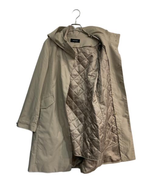 UNTITLED（アンタイトル）UNTITLED (アンタイトル) 中綿ライナー付き2WAYフーデットコート ベージュ サイズ:42の古着・服飾アイテム