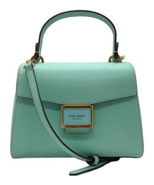 Kate Spade（ケイトスペード）Kate Spade (ケイトスペード) ケイティスモールトップハンドルバッグ ミントの古着・服飾アイテム