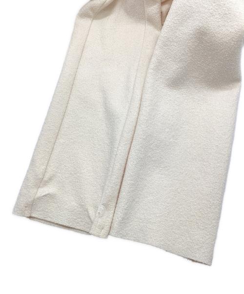 DES PRES（デ プレ）DES PRES (デ プレ) プチブークレーミラノリブノーカラージャケット アイボリー サイズ:Freeの古着・服飾アイテム