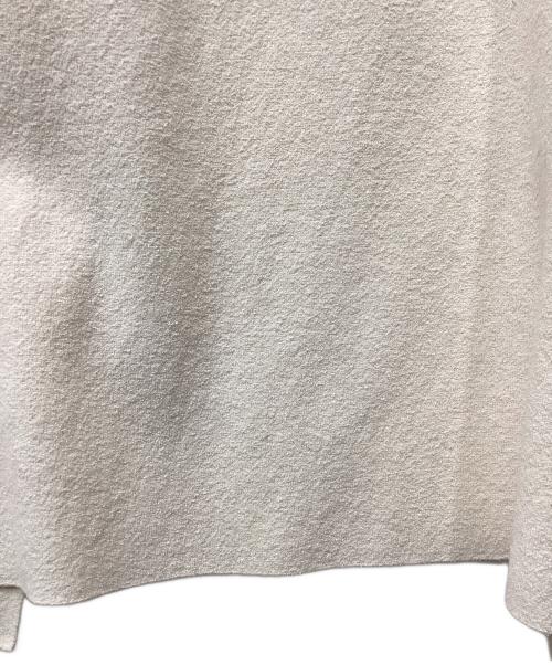 DES PRES（デ プレ）DES PRES (デ プレ) プチブークレーミラノリブノーカラージャケット アイボリー サイズ:Freeの古着・服飾アイテム