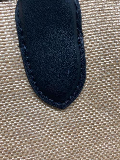 VASIC（ヴァジック）VASIC (ヴァジック) マルシェバッグ ブラック×ブラウンの古着・服飾アイテム