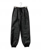 STELLA McCARTNEYステラマッカートニー）の古着「SKIN FREE SKIN フェイクレザーパンツ」｜ブラック