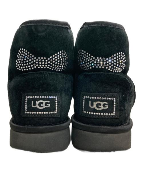 UGG（アグ）UGG (アグ) CLASSIC MINI CRYSTAL ブラック サイズ:6の古着・服飾アイテム