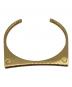 Saint Laurent Paris (サンローランパリ) Geometric Gold-Tone Cuff ゴールド サイズ:M：12000円