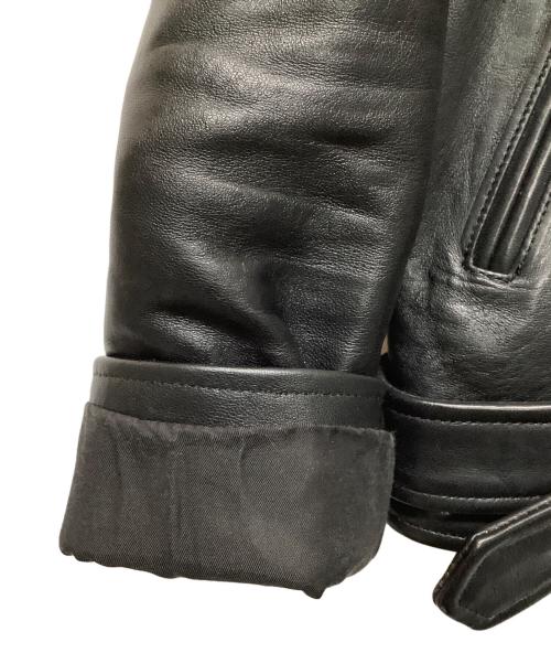 beautiful people（ビューティフルピープル）beautiful people (ビューティフルピープル) ラムレザージャケット ブラック サイズ:150の古着・服飾アイテム