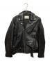 beautiful people（ビューティフルピープル）の古着「ラムレザージャケット」｜ブラック