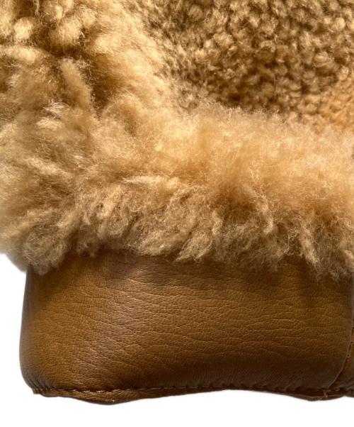 COACH（コーチ）COACH (コーチ) シアリング ブルゾン ブラウン サイズ:Mの古着・服飾アイテム