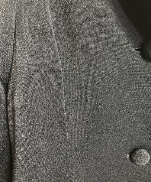 Ms.REIKO（ミズレイコ）Ms.REIKO (ミズレイコ) フレアロングコート　アウター　ライトアウター　日本製 ブラック サイズ:9の古着・服飾アイテム