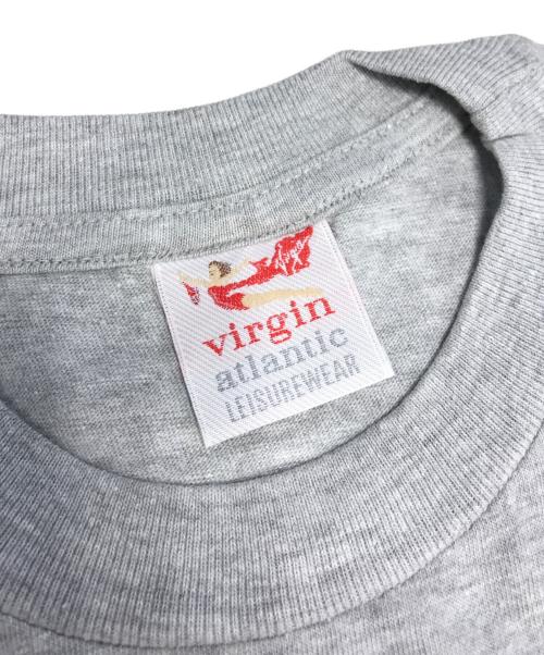 Virgin Atlantic（ヴァージン・アトランティック）Virgin Atlantic (ヴァージン・アトランティック) Tシャツ グレー サイズ:XLの古着・服飾アイテム