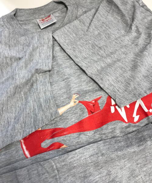 Virgin Atlantic（ヴァージン・アトランティック）Virgin Atlantic (ヴァージン・アトランティック) Tシャツ グレー サイズ:XLの古着・服飾アイテム