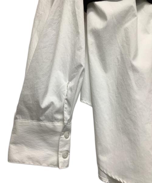 UN3D.（アンスリード）UN3D. (アンスリード) 2トーンボーダーニットベストセットシャツ グリーン×ブラック サイズ:36の古着・服飾アイテム