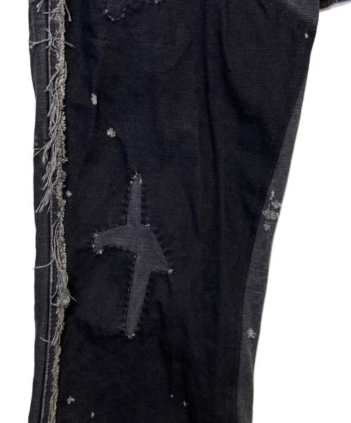 SAINT MICHAEL（セントマイケル）SAINT MICHAEL (セントマイケル) DOUBLE KNEE DACK ブラック サイズ:Mの古着・服飾アイテム