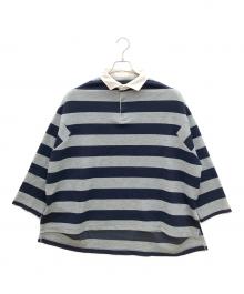 COGTHEBIGSMOKE（コグザビッグスモーク）の古着「IVY RUGBY JERSEY」｜グレー