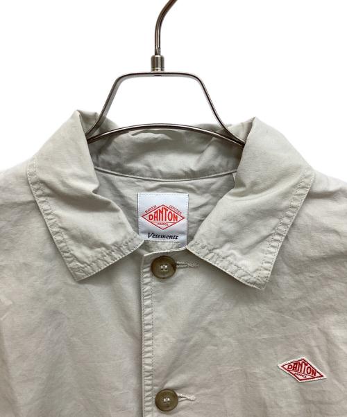 DANTON（ダントン）DANTON (ダントン) DOWNPROOF WORK COAT ベージュ サイズ:34の古着・服飾アイテム