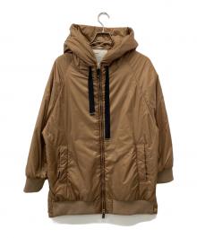 MaxMara（マックスマーラ）の古着「テクニカル キルティング ジャケット」｜ブラウン