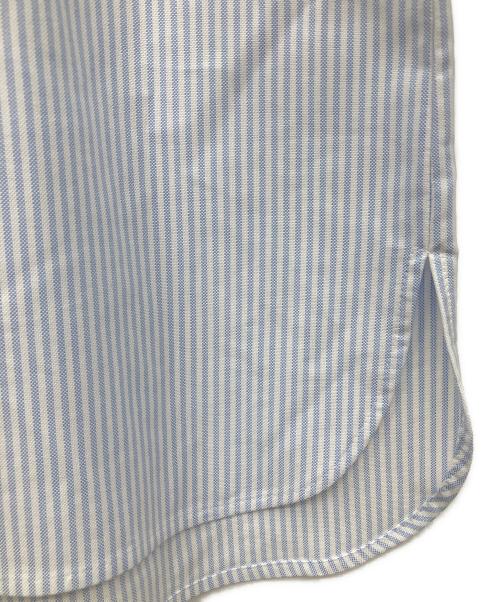 BLUE LABEL CRESTBRIDGE（ブルーレーベルクレストブリッジ）BLUE LABEL CRESTBRIDGE (ブルーレーベルクレストブリッジ) プレミアムオックスシャツ ブルー サイズ:36 未使用品の古着・服飾アイテム