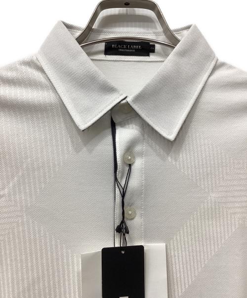 BLACK LABEL CRESTBRIDGE（ブラックレーベル クレストブリッジ）BLACK LABEL CRESTBRIDGE (ブラックレーベル クレストブリッジ) ポロシャツ ホワイト サイズ:2の古着・服飾アイテム