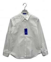 BLUE LABEL CRESTBRIDGE（ブルーレーベルクレストブリッジ）の古着「プレミアムブロードブラウス」｜ホワイト