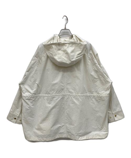 ARPEGE STORY（アルページュストーリー）ARPEGE STORY (アルページュストーリー) ミドル丈マウンテンパーカー ホワイト サイズ:2の古着・服飾アイテム