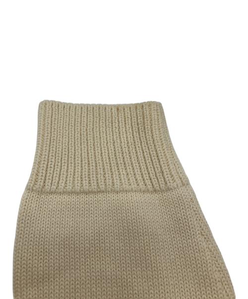 GIVENCHY（ジバンシィ）GIVENCHY (ジバンシィ) リバースロゴ コットンセーター アイボリー サイズ:Lの古着・服飾アイテム