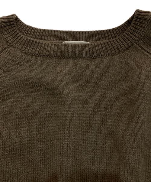 CHAOS（カオス）Chaos (カオス) シルクモヘアブレンドニット　CH906053ER ブラウン サイズ:Freeの古着・服飾アイテム