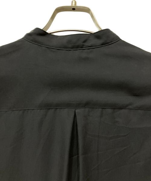 EDIFICE（エディフィス）EDIFICE (エディフィス) ツイル プルオーバーシャツ ブラック サイズ:Mの古着・服飾アイテム