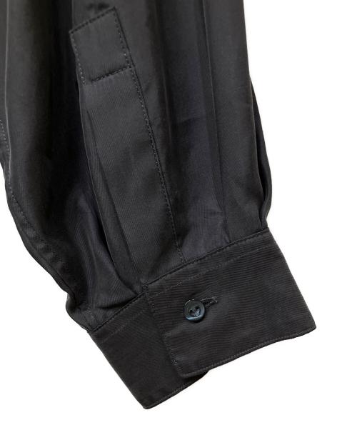 EDIFICE（エディフィス）EDIFICE (エディフィス) ツイル プルオーバーシャツ ブラック サイズ:Mの古着・服飾アイテム