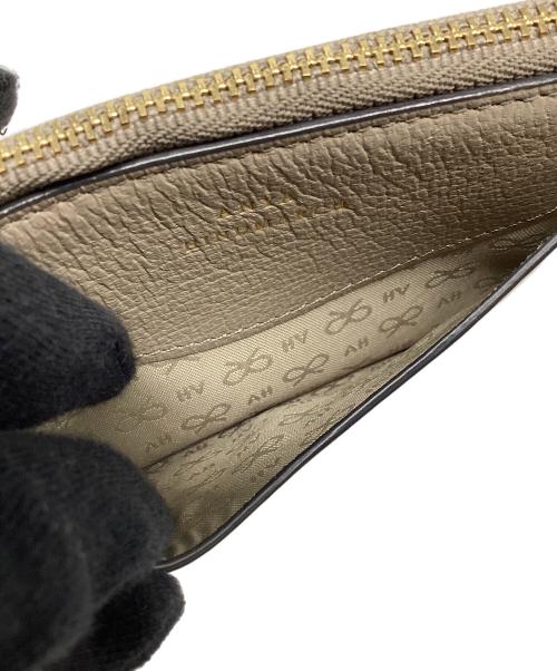 ANYA HINDMARCH（アニヤ・ハインドマーチ）ANYA HINDMARCH (アニヤハインドマーチ) カードケース ブラウンの古着・服飾アイテム