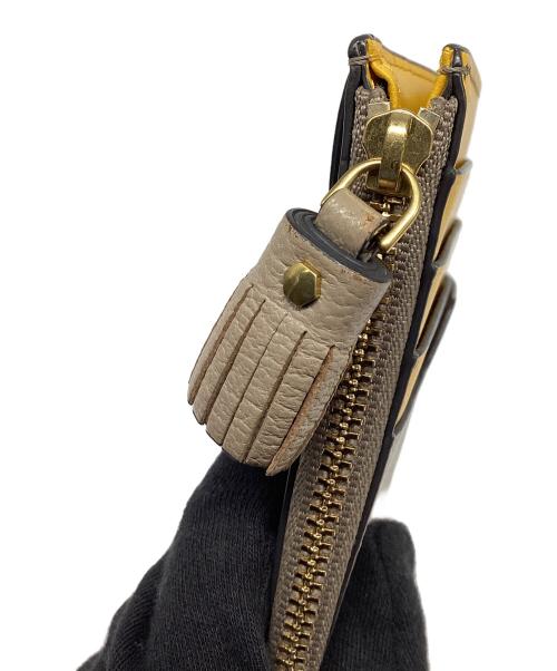 ANYA HINDMARCH（アニヤ・ハインドマーチ）ANYA HINDMARCH (アニヤハインドマーチ) カードケース ブラウンの古着・服飾アイテム