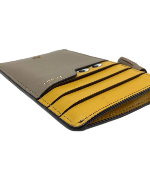 ANYA HINDMARCH（アニヤ・ハインドマーチ）ANYA HINDMARCH (アニヤハインドマーチ) カードケース ブラウンの古着・服飾アイテム