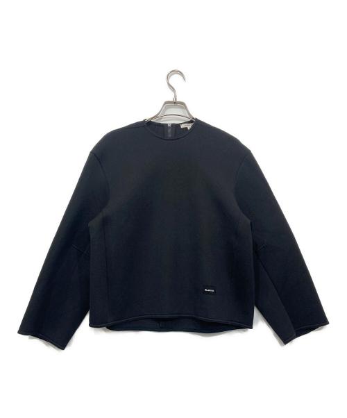 BLAMINK（ブラミンク）BLAMINK (ブラミンク) P CO/N BC ZIP LSL CS ブラック サイズ:36の古着・服飾アイテム