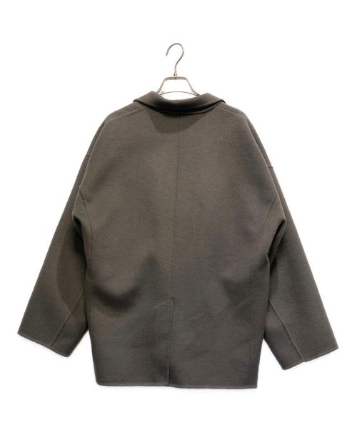 uncrave（アンクレイヴ3.）uncrave (アンクレイヴ3.) リバー ジャケットコート グレー サイズ:１の古着・服飾アイテム