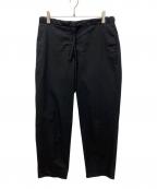JIL SANDER+ジルサンダープラス）の古着「Drawstring Trousers」｜ブラック