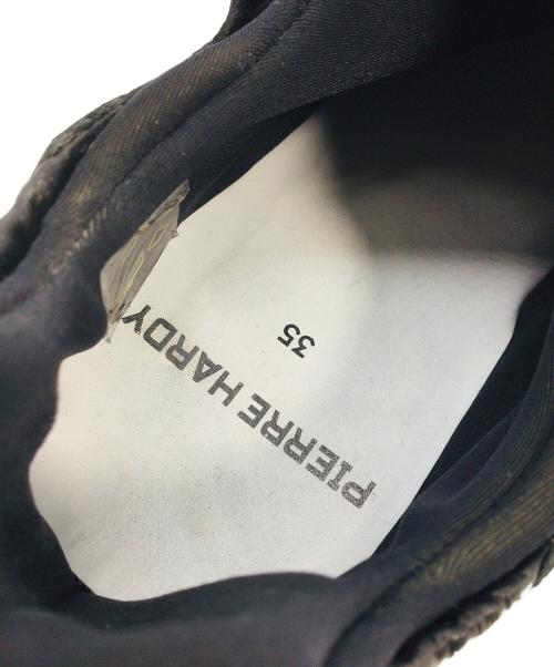 PIERRE HARDY（ピエールアルディ）PIERRE HARDY (ピエールアルディ) PIERRE HARDY(ピエールアルディ)トレックコメットスニーカー ブラック サイズ:22.5の古着・服飾アイテム