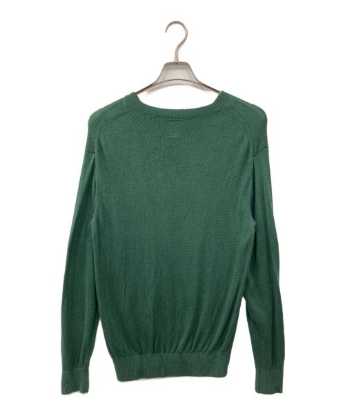 BATONER（バトナ―）BATONER (バトナ―) シルクニットセーター グリーン サイズ:1の古着・服飾アイテム