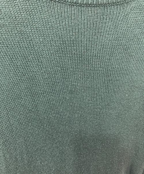BATONER（バトナ―）BATONER (バトナ―) シルクニットセーター グリーン サイズ:1の古着・服飾アイテム