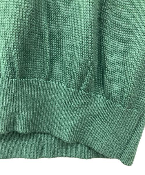 BATONER（バトナ―）BATONER (バトナ―) シルクニットセーター グリーン サイズ:1の古着・服飾アイテム