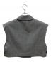 MAISON SPECIAL (メゾンスペシャル) Cut-off Short Gilet カットオフショートジレ グレー サイズ:FREE：9000円