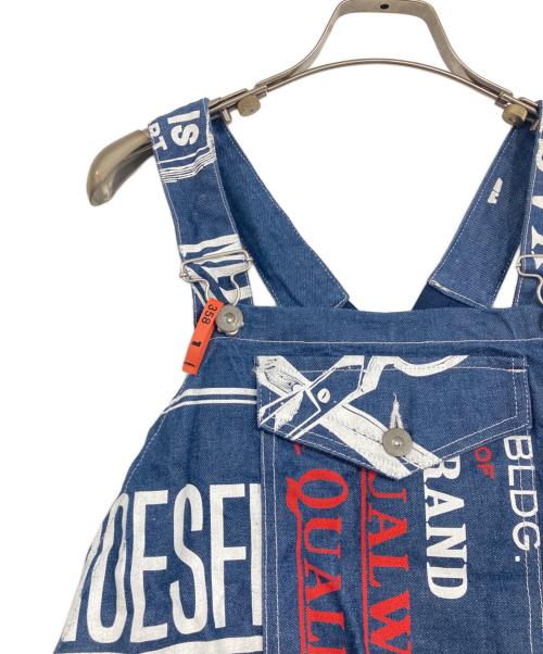 Maison MIHARA YASUHIRO（メゾン ミハラ ヤスヒロ）Maison MIHARA YASUHIRO (メゾン ミハラ ヤスヒロ) デニムサロペットトップス ブルー サイズ:SIZE Fの古着・服飾アイテム