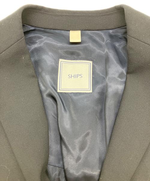 SHIPS（シップス）SHIPS (シップス) ウールストレッチソリッドジャケット　テーラードジャケット ネイビー サイズ:Sの古着・服飾アイテム