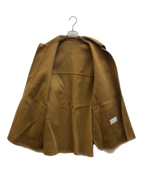 Adam et Rope（アダム エ ロペ）Adam et Rope (アダム エ ロペ) リバーショートシャツコート キャメル サイズ:Fの古着・服飾アイテム