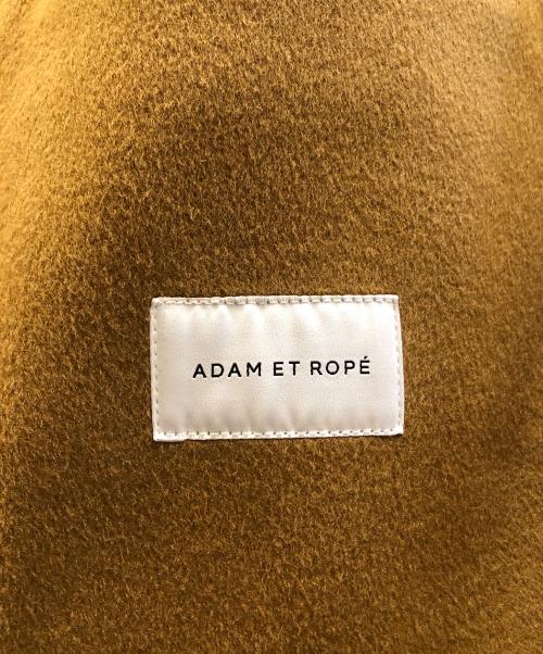 Adam et Rope（アダム エ ロペ）Adam et Rope (アダム エ ロペ) リバーショートシャツコート キャメル サイズ:Fの古着・服飾アイテム