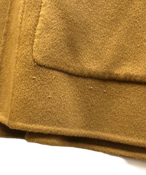 Adam et Rope（アダム エ ロペ）Adam et Rope (アダム エ ロペ) リバーショートシャツコート キャメル サイズ:Fの古着・服飾アイテム