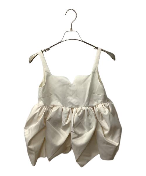 Bibiy.（ビビィ）Bibiy. (ビビィ) BIANCA TOP アイボリー サイズ:Fの古着・服飾アイテム