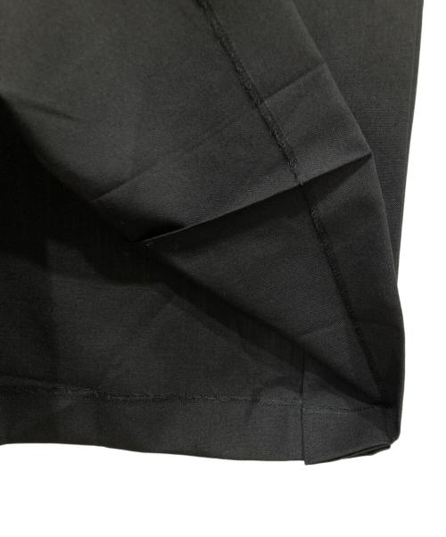 ENFOLD（エンフォルド）ENFOLD (エンフォルド) ハードウール タックプリーツ スカート ブラック サイズ:38の古着・服飾アイテム