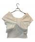cygne (シーニュ) リボンオフショルトップス Paniel ホワイト サイズ:SIZE 1：13000円