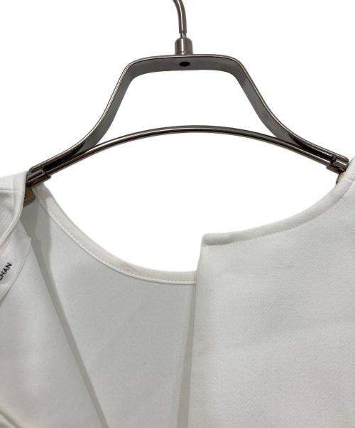 YOKO CHAN（ヨーコチャン）YOKO CHAN (ヨーコチャン) バックコクーンブラウス ホワイト サイズ:38の古着・服飾アイテム